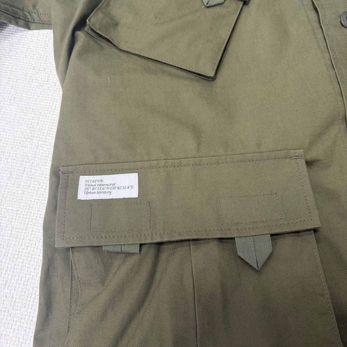 WTAPS 21FW 립스타 자켓 셔츠(L) 상품이미지4