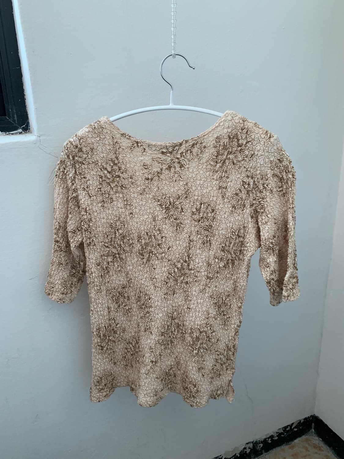 빈티지 7부 니트 상품이미지2