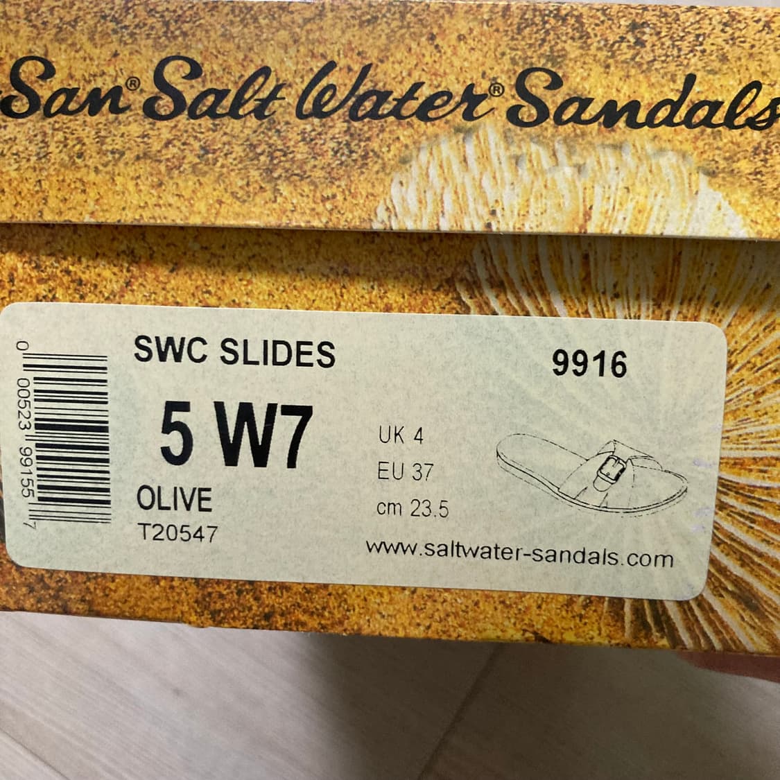 솔트워터 슬라이드 올리브  상품이미지2