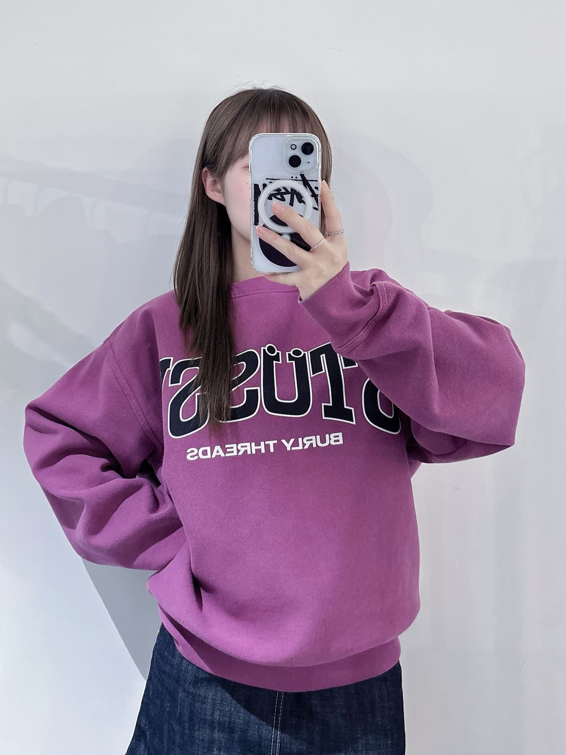 스투시 벌리 쓰레드 크루베리 상품이미지2