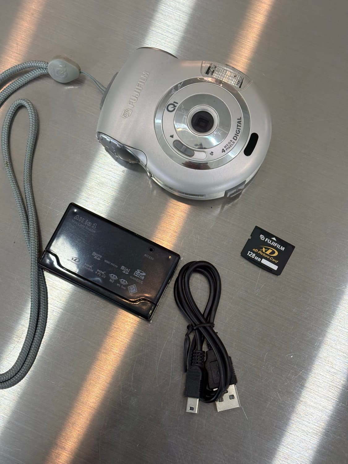 Xd카드128mb/레어)후지필름 Q1 디지털 빈티지디카 상품이미지2