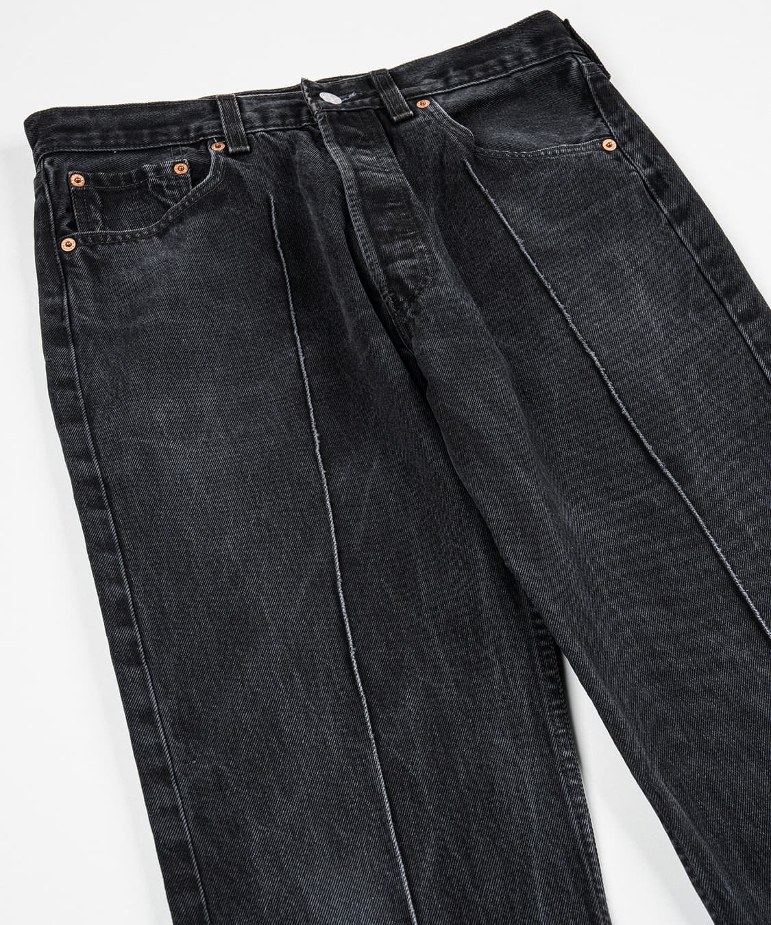 (32) 90's 리바이스 501 USA Made Black Washed 상품이미지3