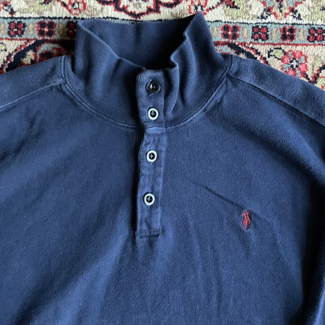 폴로 랄프로렌 하프 버튼 스웻셔츠 상품이미지3