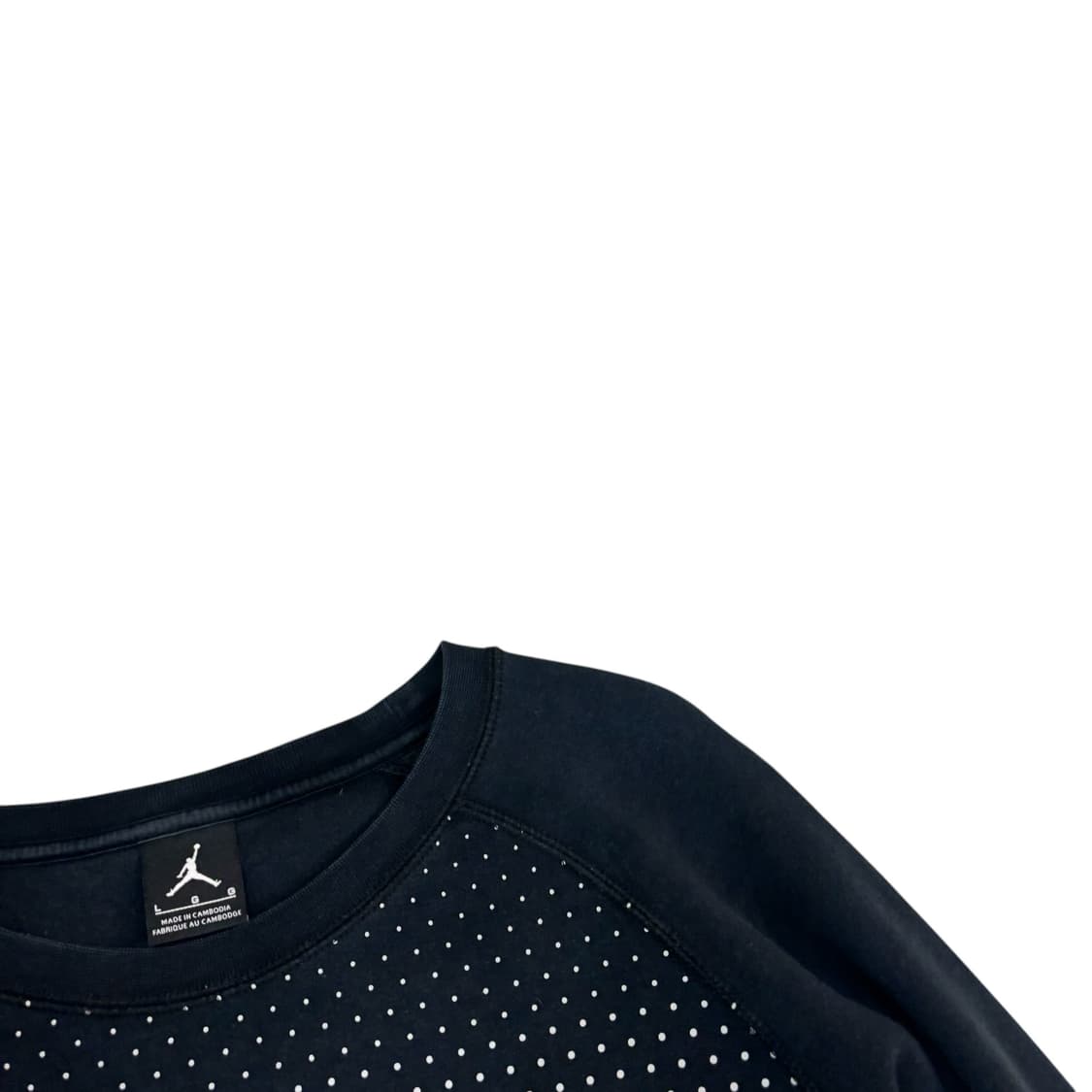 나이키 조던 블랙 스웨트셔츠 상품이미지3