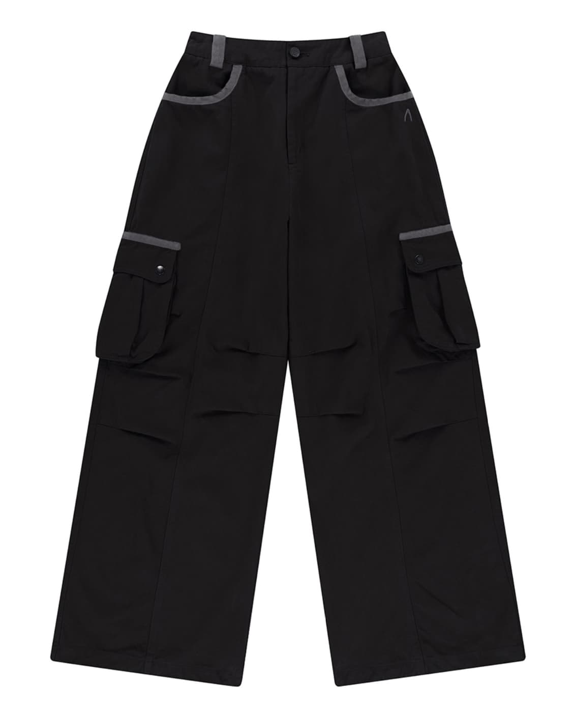 아캄 Knee Pin-tuck Contrast Cargo Pants 상품이미지2
