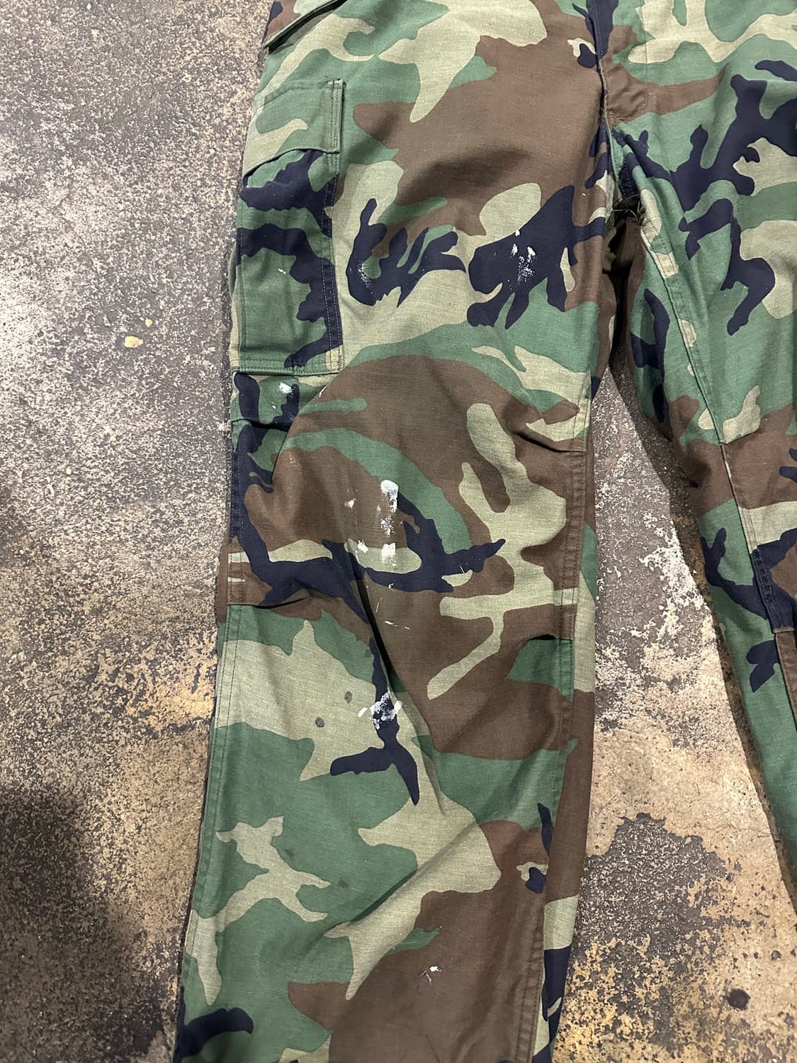 빈티지 80s 미군 m65 우드랜드 필드 팬츠  상품이미지6