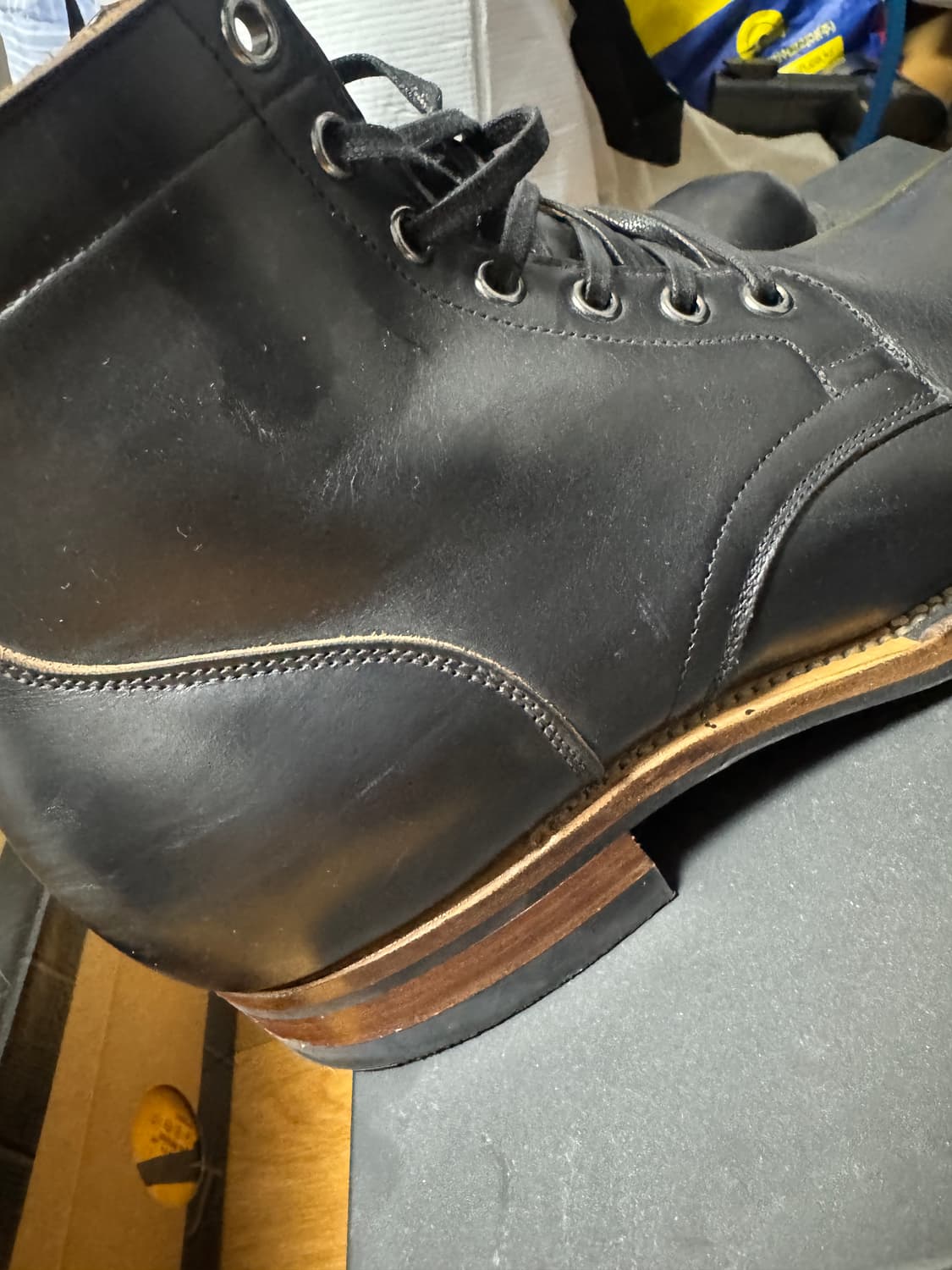 바이버그 서비스부츠 블랙 UK8 상품이미지4