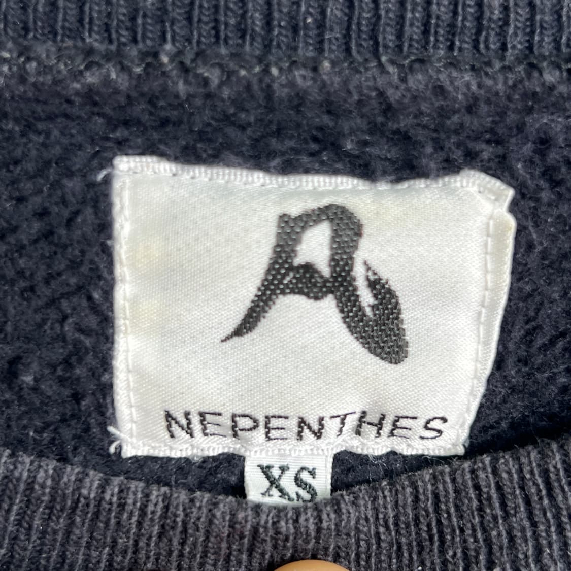 네펜데스 페인티드 스트라이프 크루넥 맨투맨 XS 상품이미지3