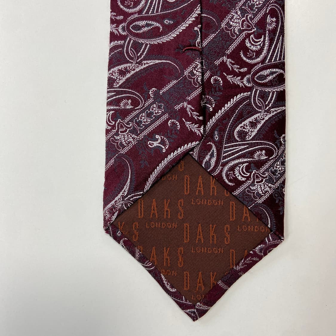 닥스 (DAKS) 명품 정품 페이즐리 넥타이 상품이미지6
