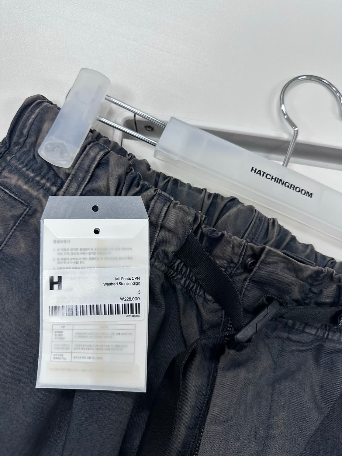 (3) 해칭룸 밀팬츠 CPN Washed Stone Indigo 상품이미지5