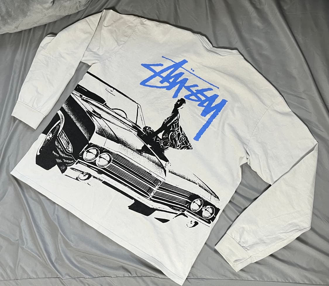 스투시 비트크레이지 롱슬리브 티셔츠 상품이미지1