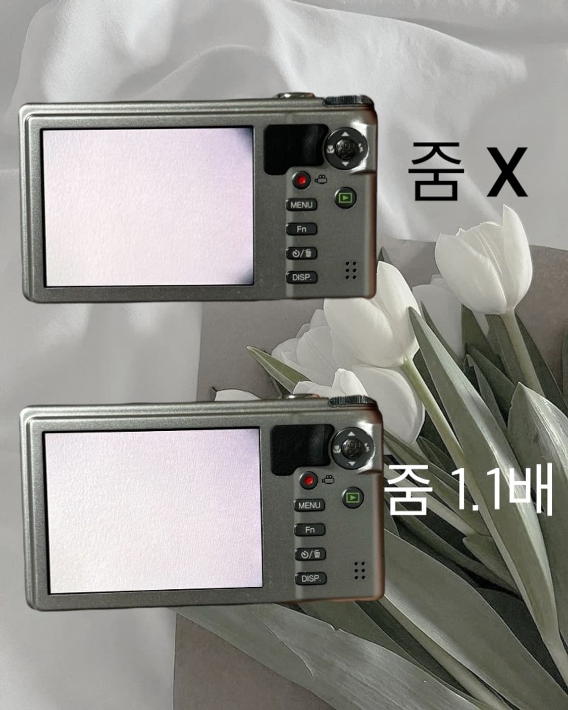뽀용필터) 리코 CX6 실버 빈티지 디카 카메라 /캐논 니콘 상품이미지3