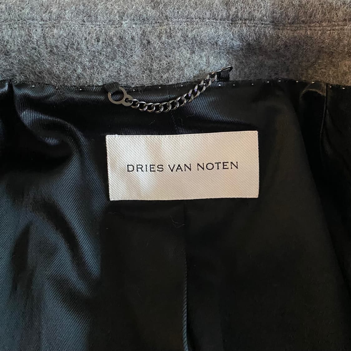 [XL] 드리스 반 노튼 23FW Raven EMB 핸드메이드 코트 상품이미지6