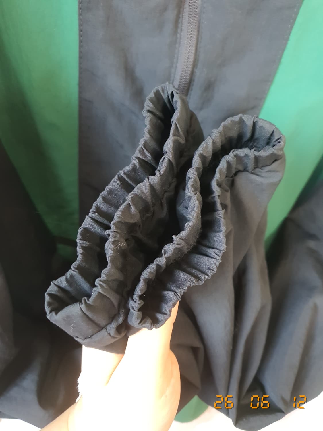 아디다스  후드 아노락 XL 그린 상품이미지4