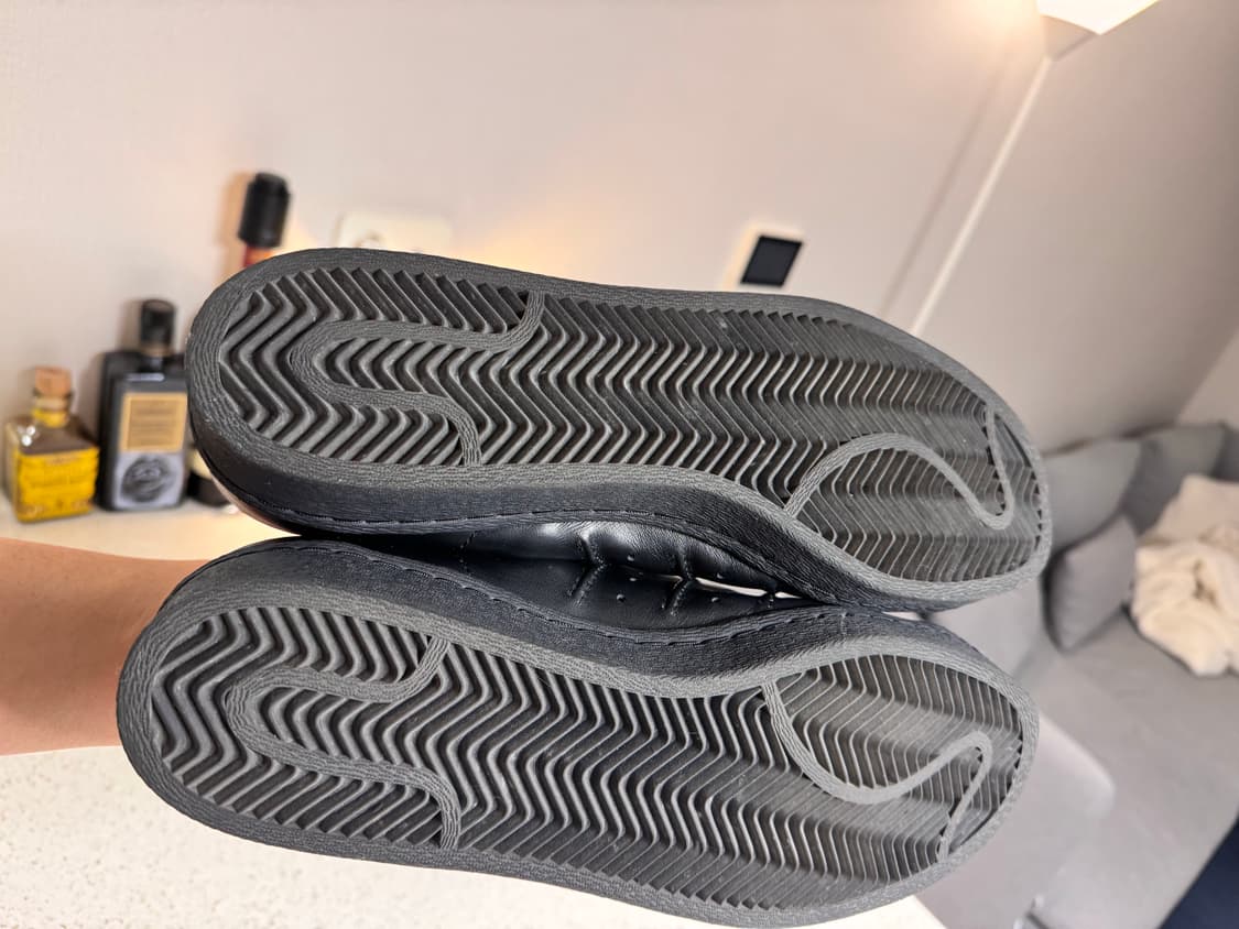 Y-3 슈퍼스타 올블랙 285 상품이미지6