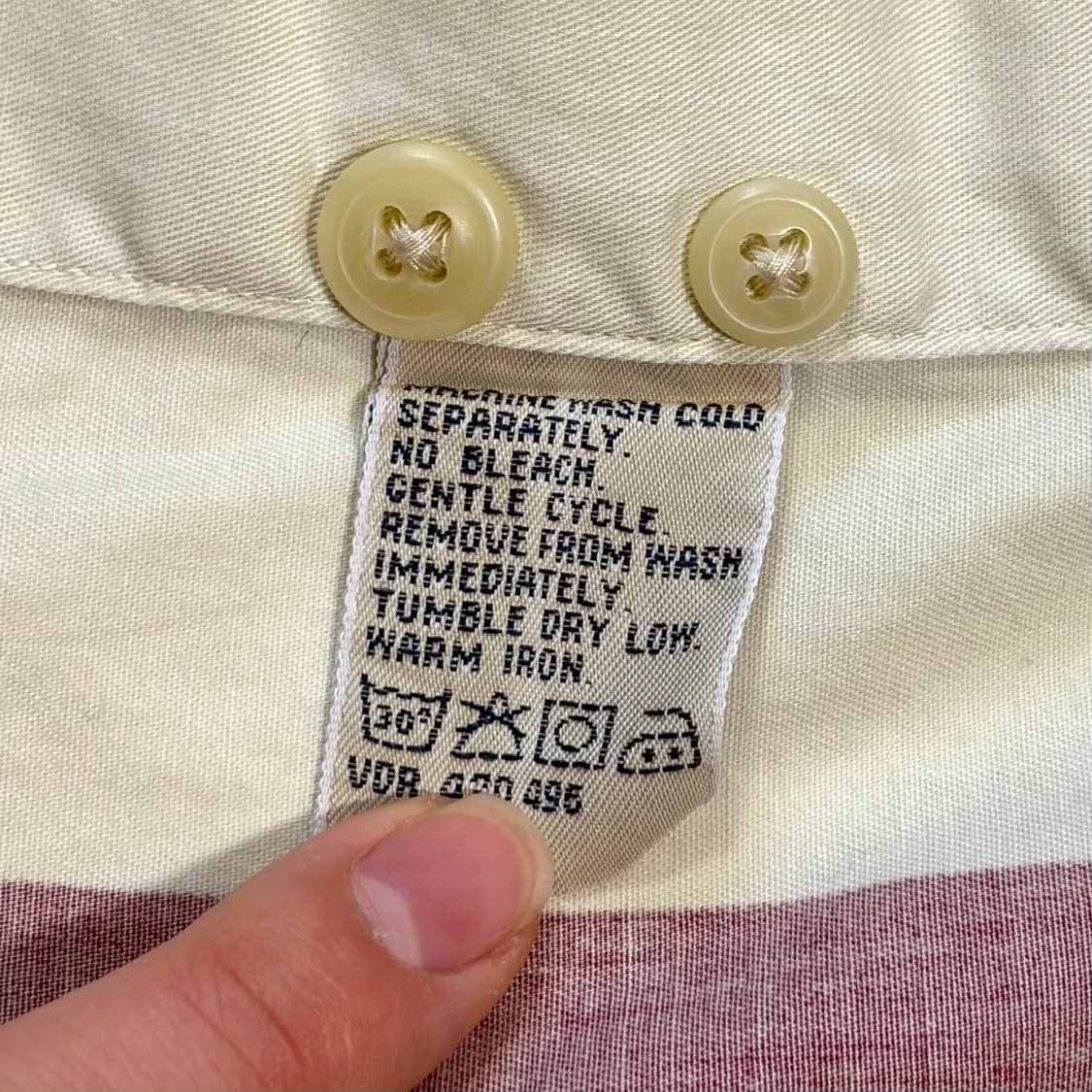 노티카 오버핏 스트라이프 셔츠 XL 상품이미지5