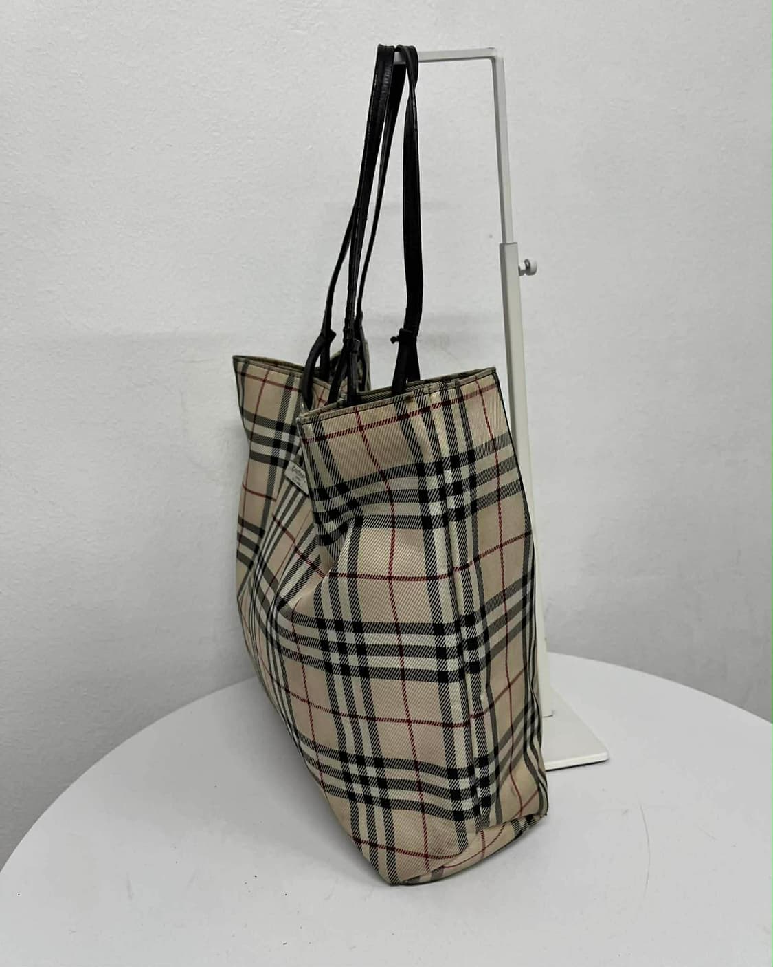 버버리 노바체크 블루라벨 숄더 토트백 상품이미지2