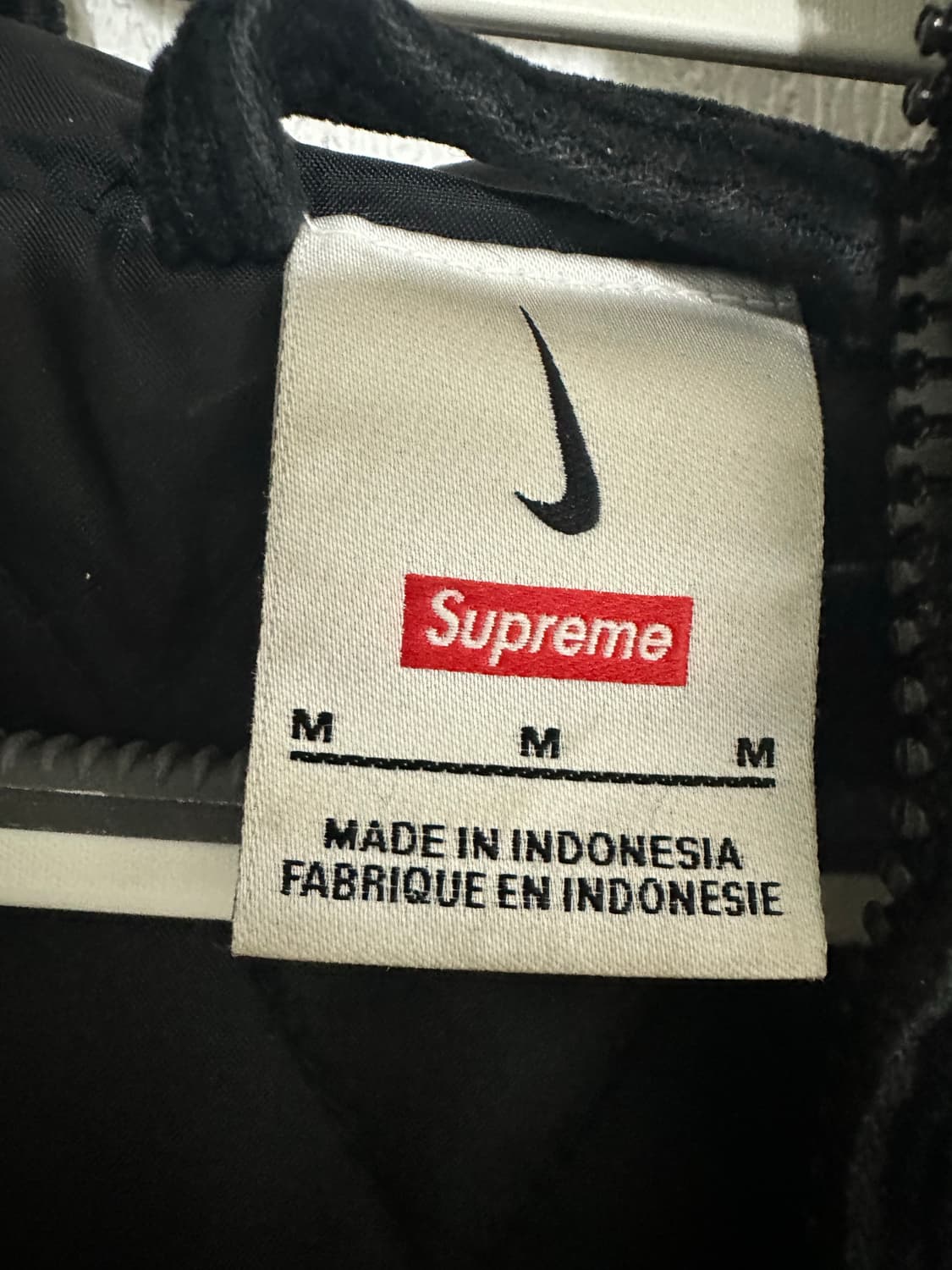 슈프림 x 나이키 아크 코듀로이 후드 자켓 블랙 M 상품이미지4