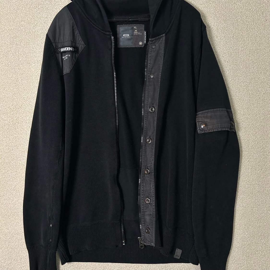  (L) G-star 빈티지 니트 집업 자켓 상품이미지5