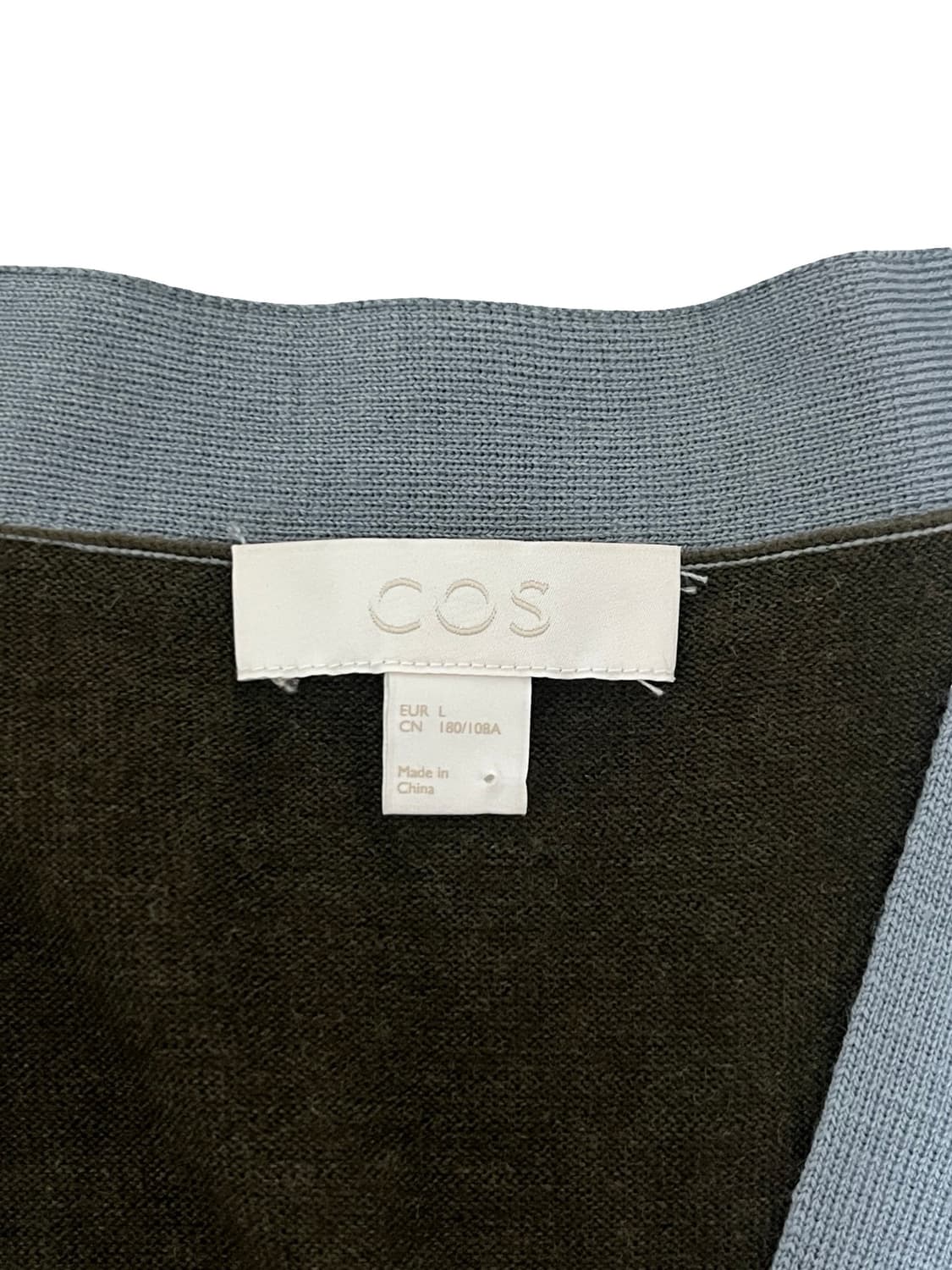 코스 브이넥 컬러믹스 울 가디건  상품이미지6