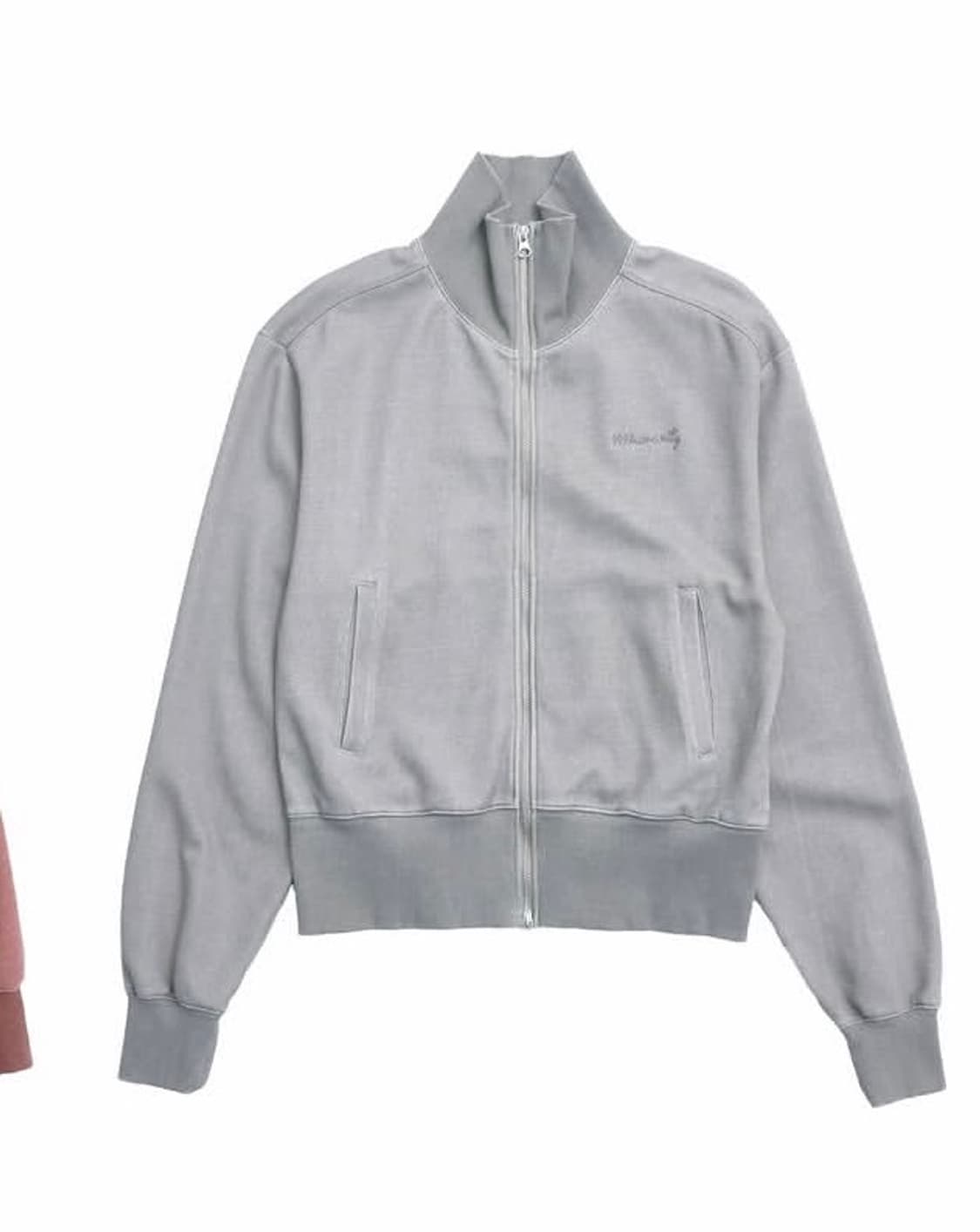 999휴머니티 high neck jersey zip up 상품이미지1