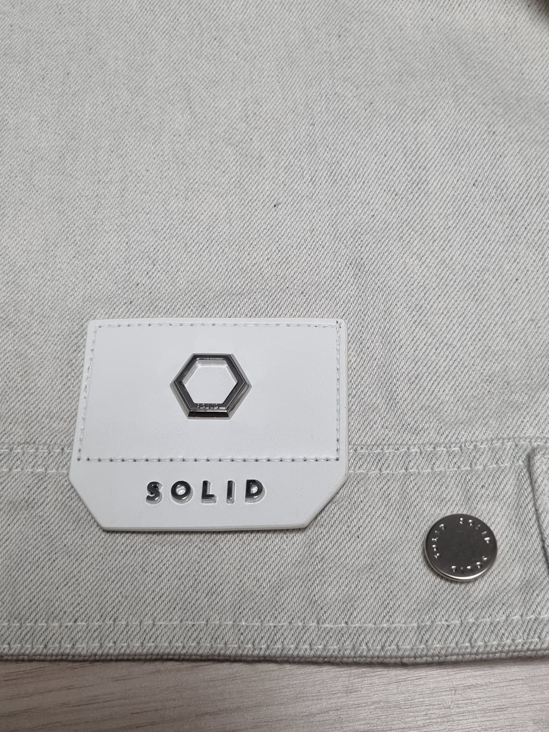 솔리드옴므 크롭 데님 자켓 상품이미지7