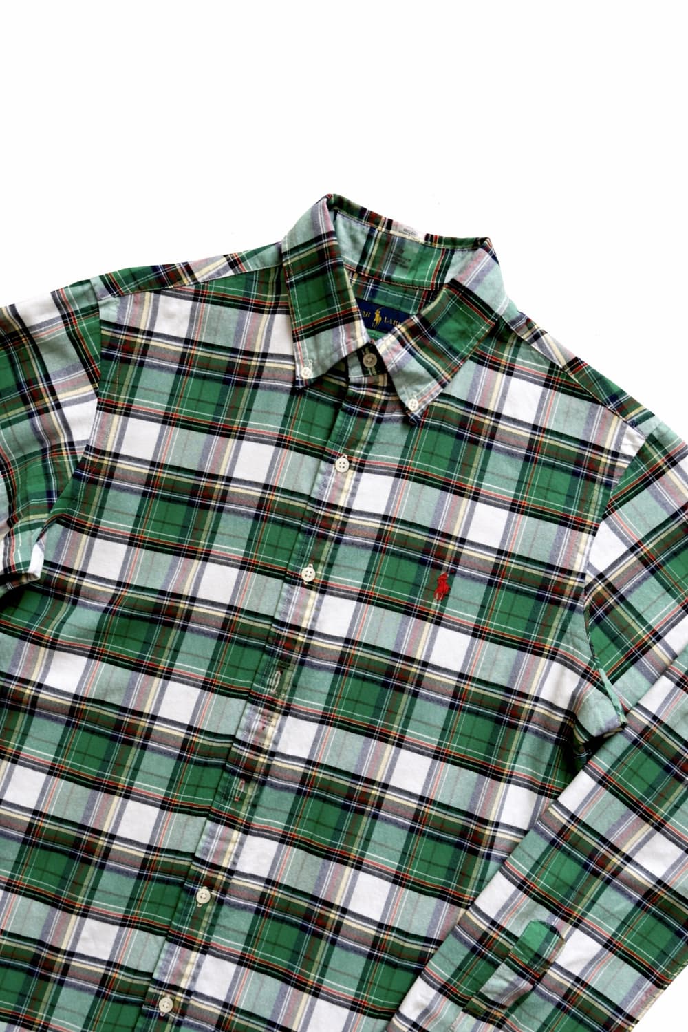 폴로 랄프로렌 옥스포드 체크 셔츠 M 새상품 상품이미지2