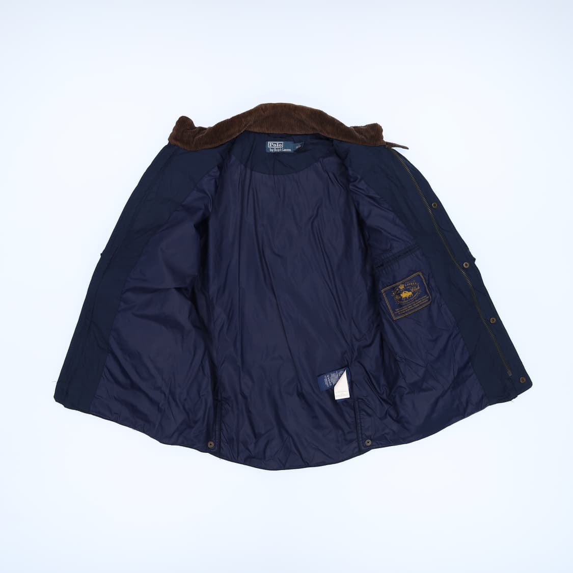 S 폴로 랄프로렌 퀄팅 헌팅 자켓 네이비 4161 상품이미지3