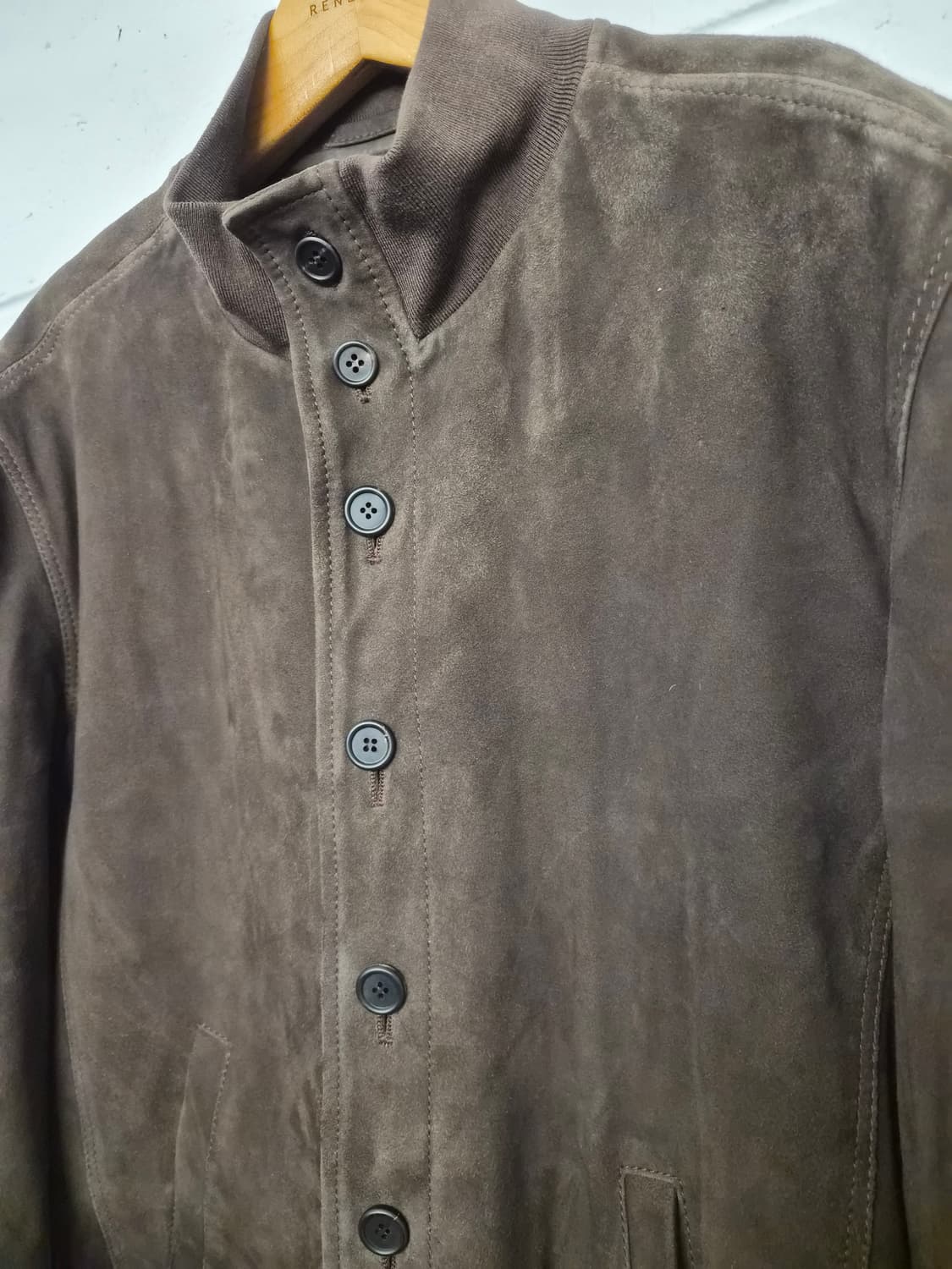 48) PELIKAMO 스웨이드 레더 자켓 팝니다 상품이미지3