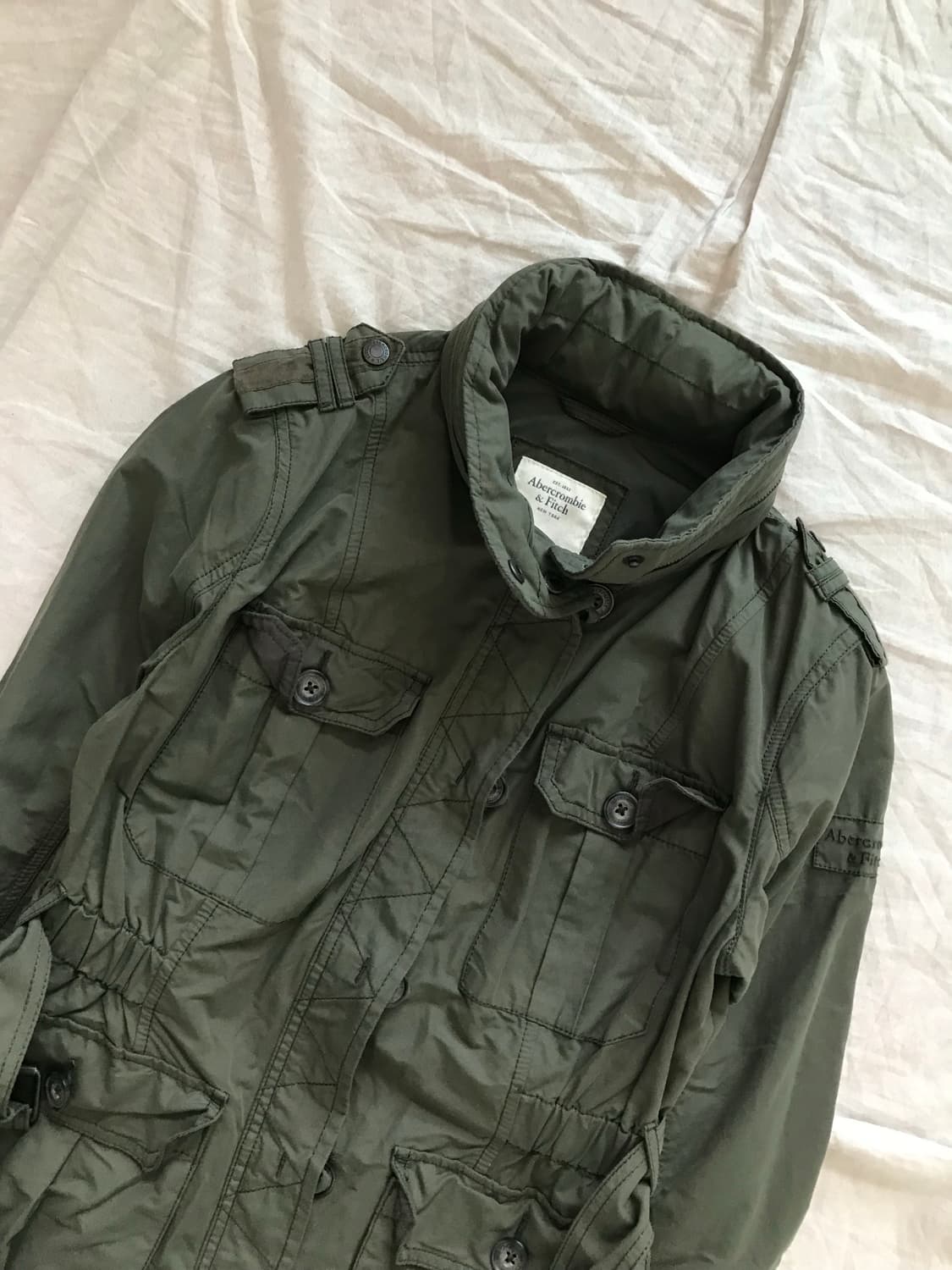 아베크롬비 카키 야상 자켓 상품이미지7