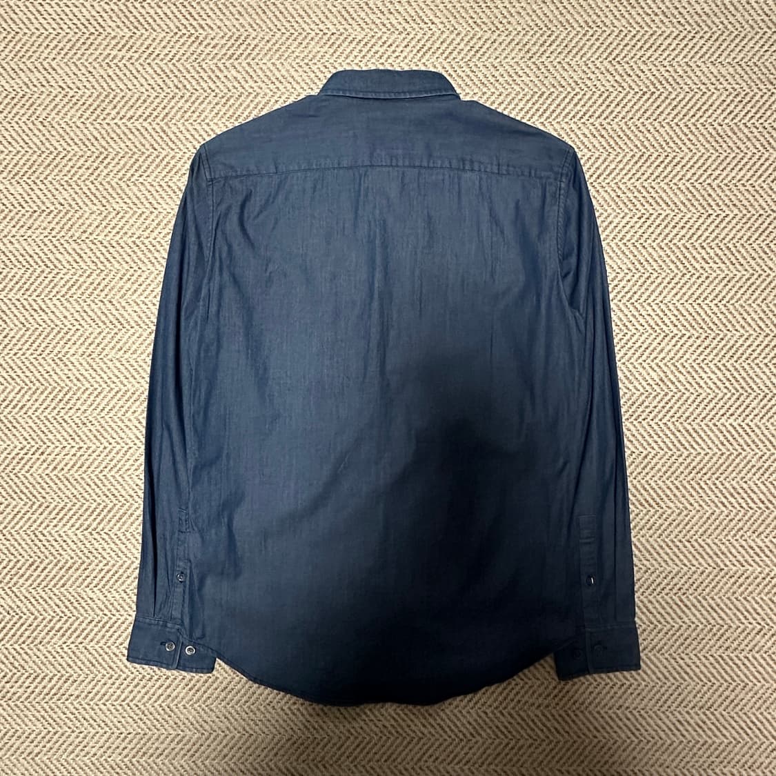 THEORY indigo blue shirt 상품이미지2