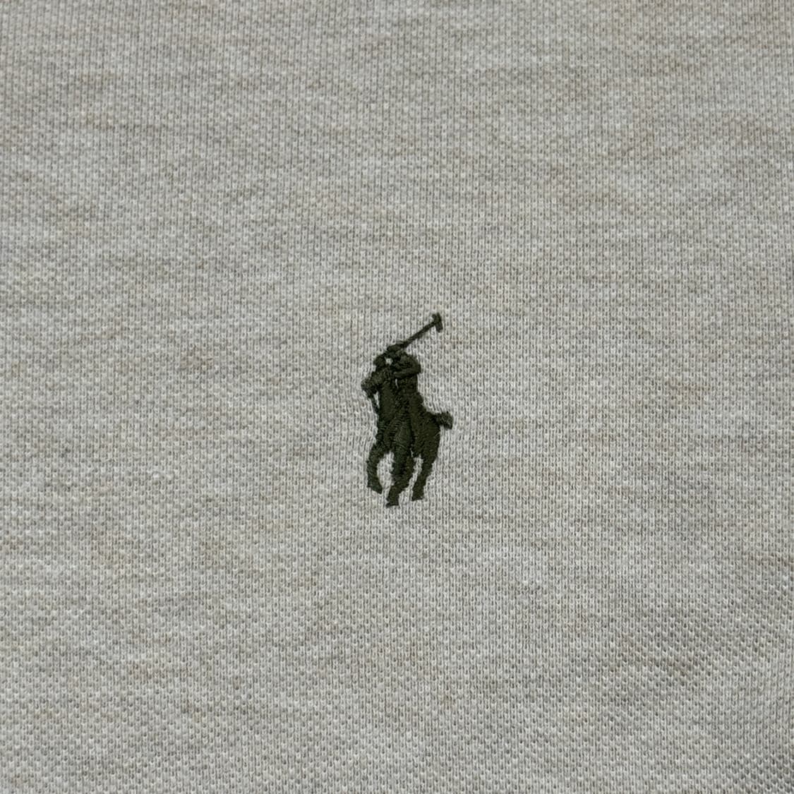 L) 폴로 랄프로렌 클래식 오트밀 베이지 반팔 카라티 PK 상품이미지4