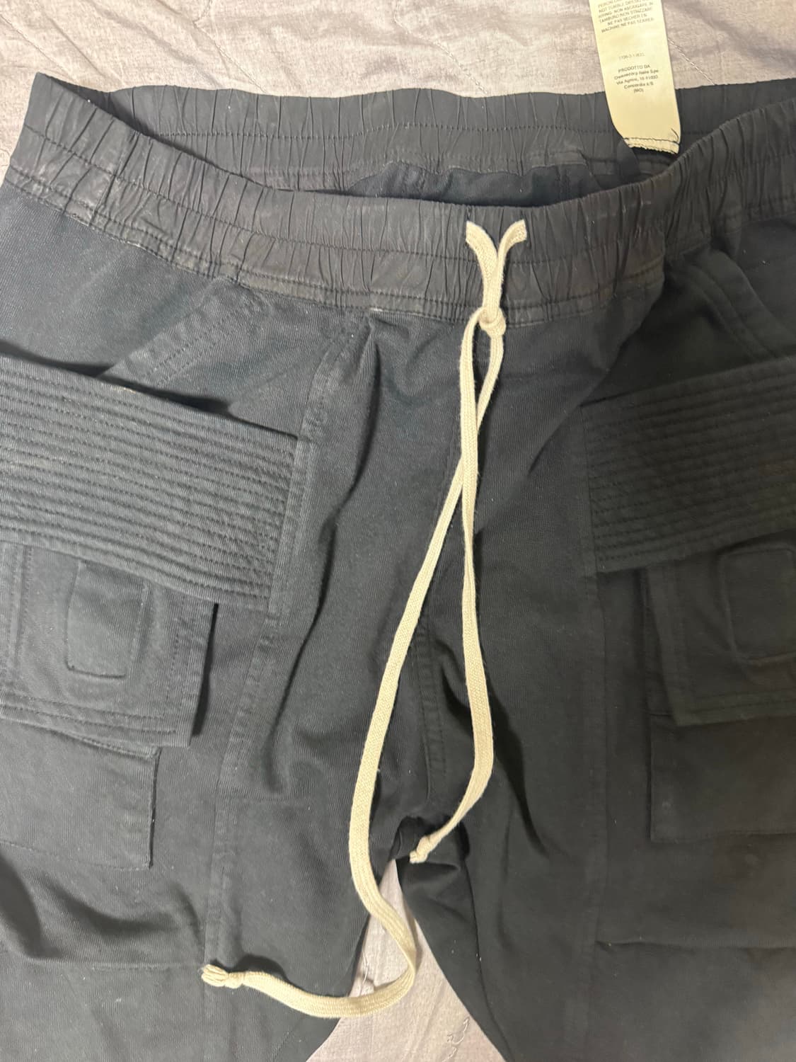 릭오웬스 크리치 카고팬츠 S 사이즈 DU19F6376-RIG 상품이미지2