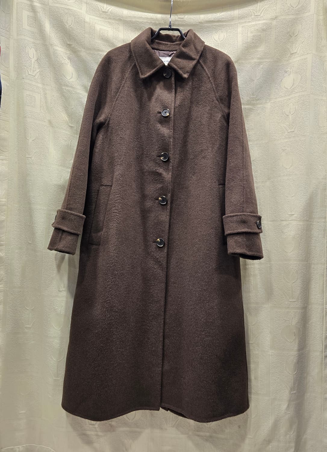 쉬즈미스 핸드메이드 모혼방 롱코트 55 상품이미지1