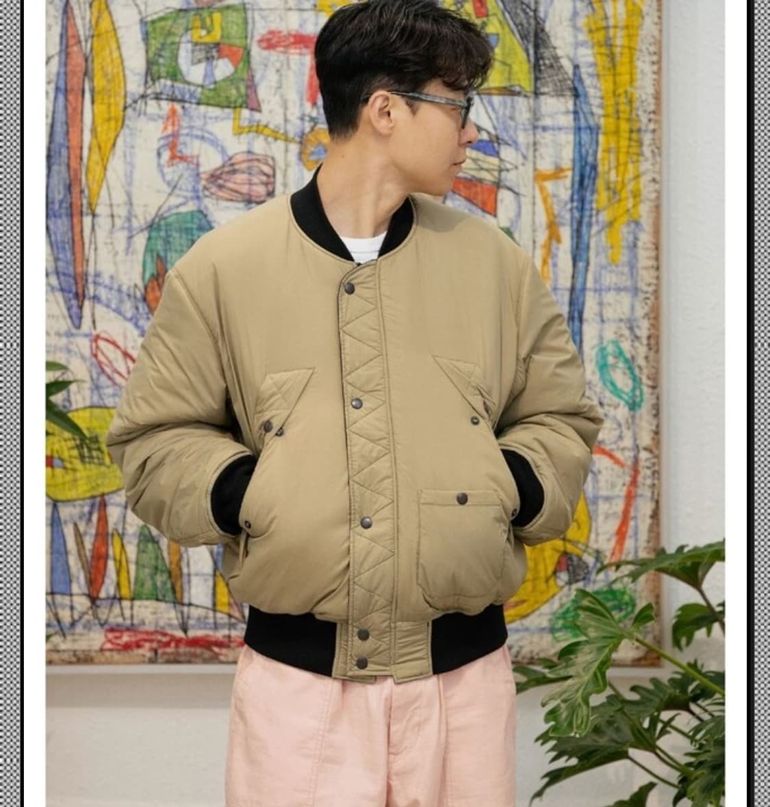 L,105-110)스펙테이터 ma-1 에어맨4(airman 4) 블랙 상품이미지2