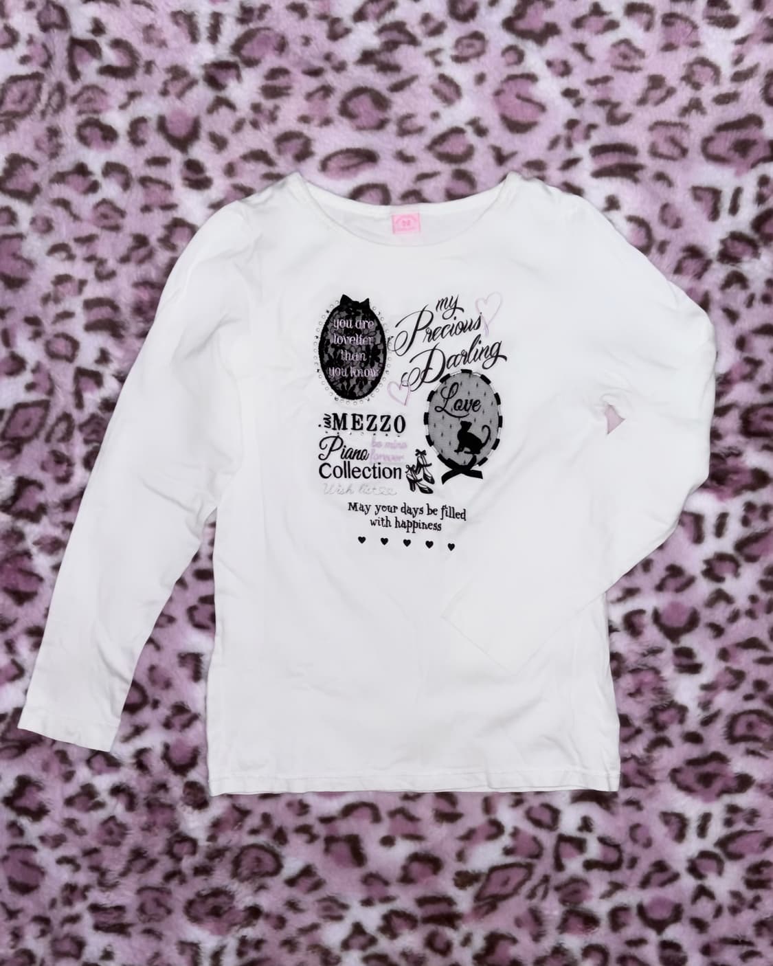 메조피아노 롱슬리브 화이트 상품이미지1