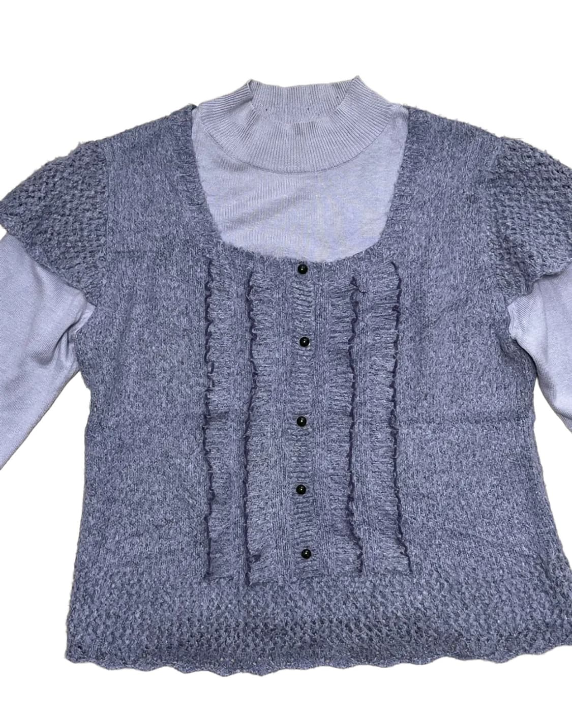Lavender layered knit 상품이미지2