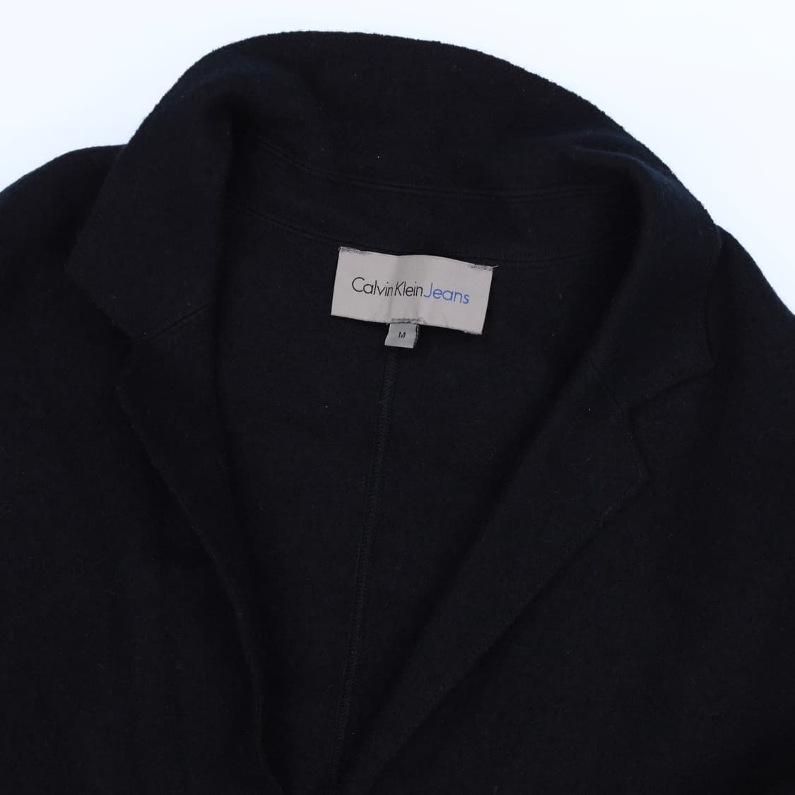 M 캘빈클라인 블랙 롱 코트 자켓 0121H1 상품이미지3