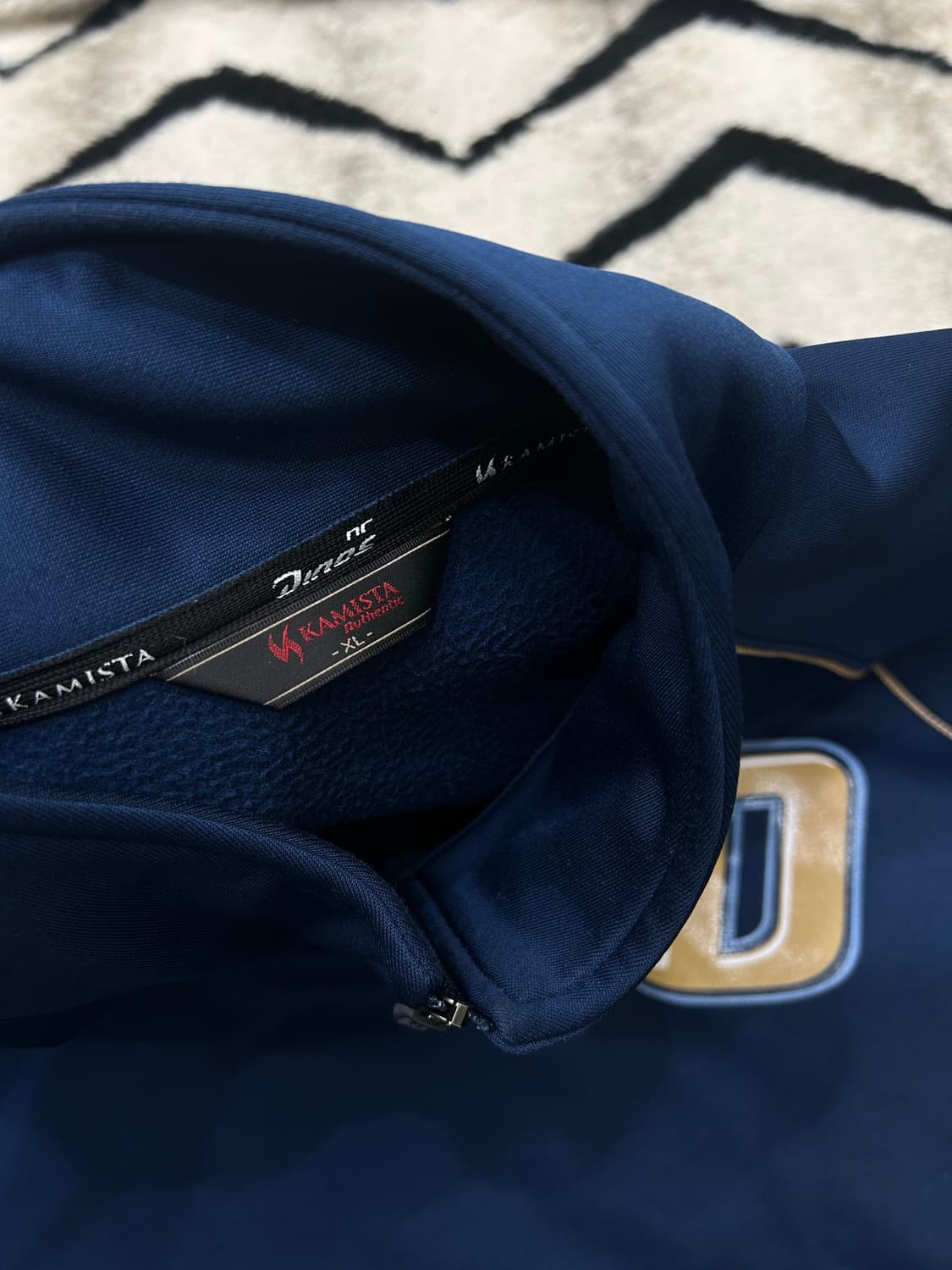 [XL]카미스타 NC다이노스 반집업 져지긴팔/기모 상품이미지5