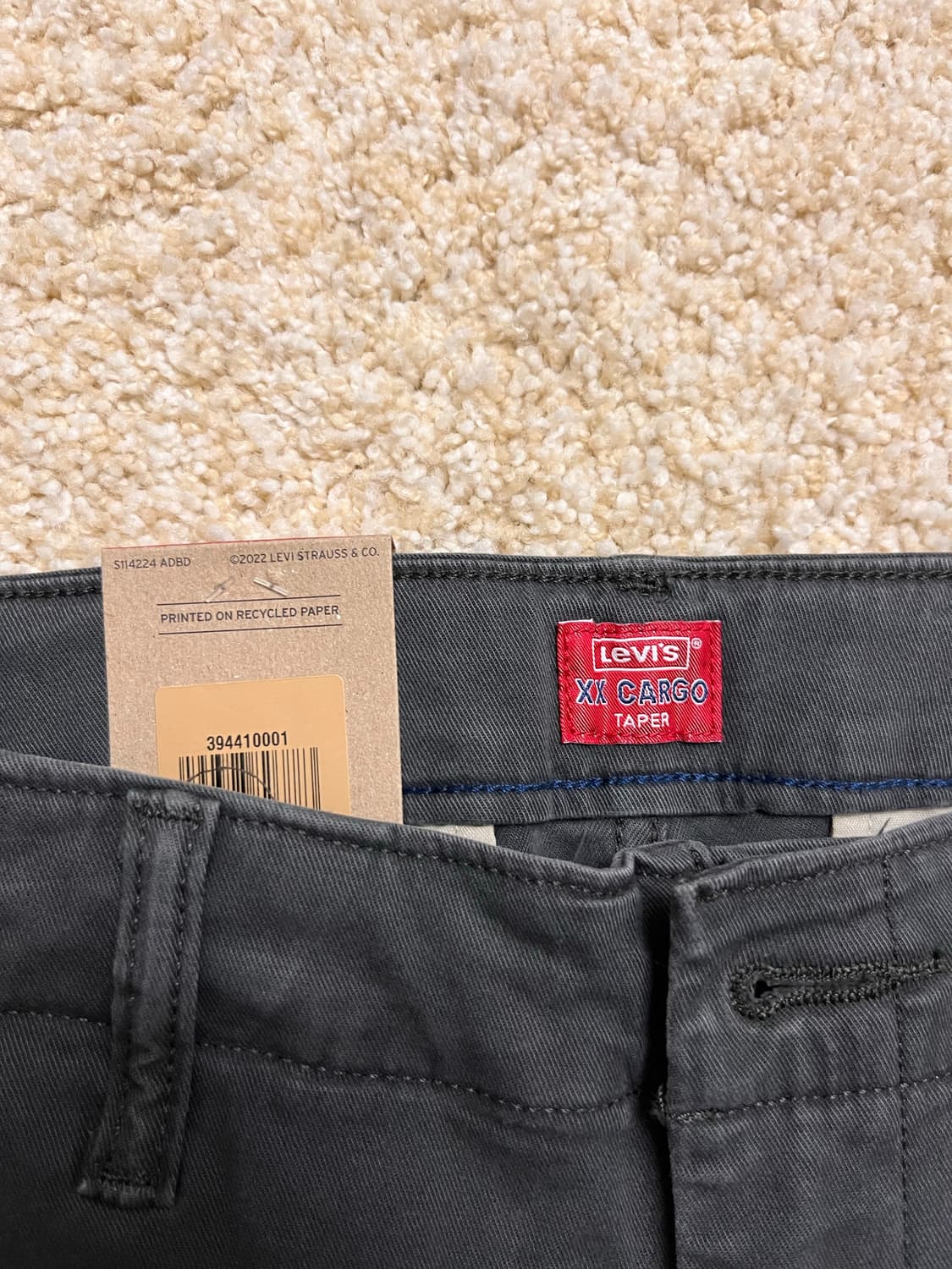 [새상품] 리바이스 XX 카고테이퍼드 Pilot Black (31x30) 상품이미지9