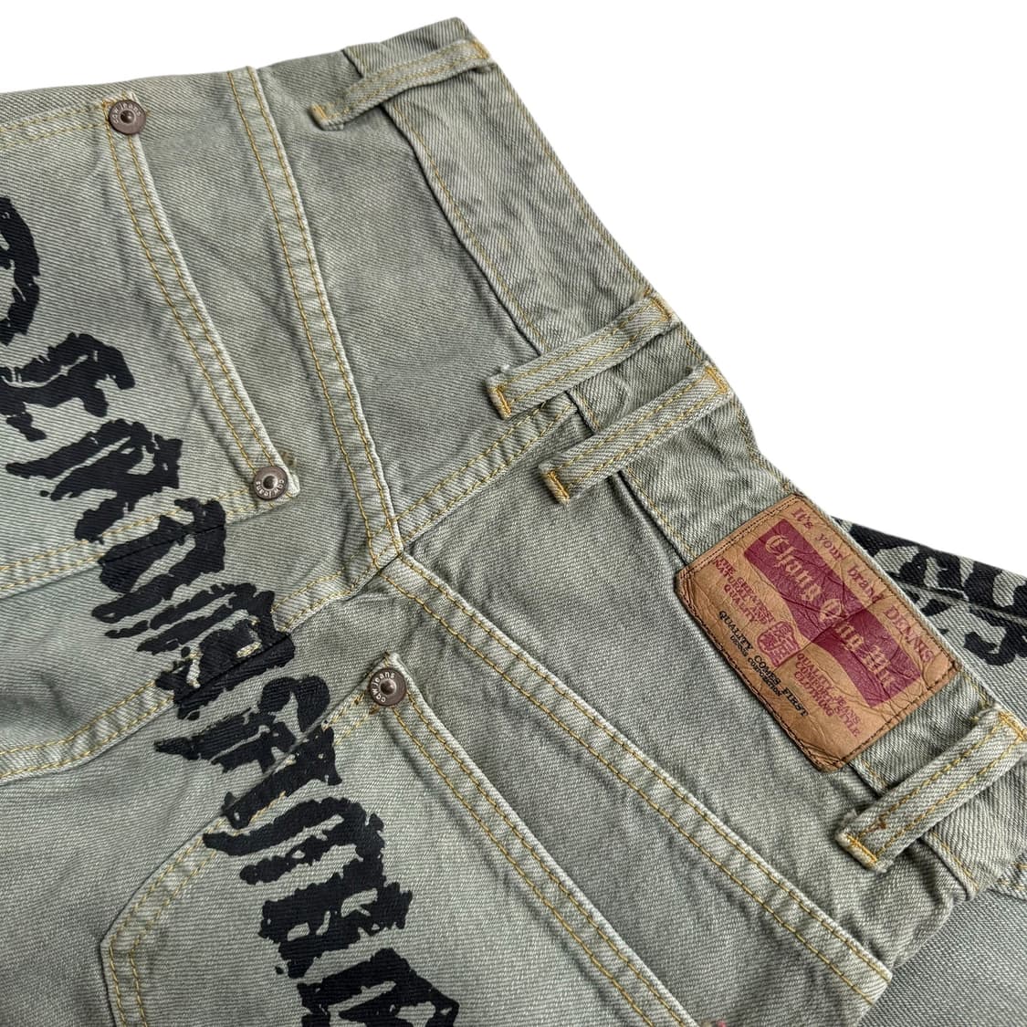 빈티지 워싱 데님 팬츠 상품이미지3