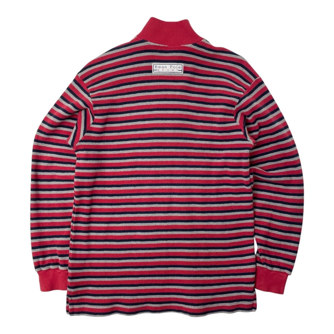 [중고] 빈폴 스트라이프 하프넥 긴팔티 95 상품이미지2