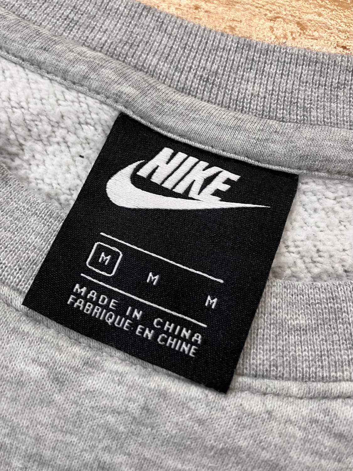 나이키 크롭 맨투맨 그레이 M #csz3362 상품이미지6