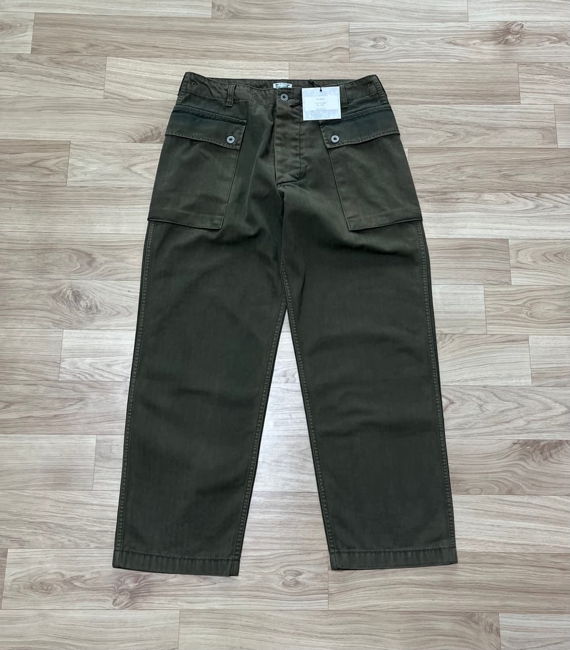 더 긱스 P-44 HBT trouser (Faded Olive) M사이즈 상품이미지1