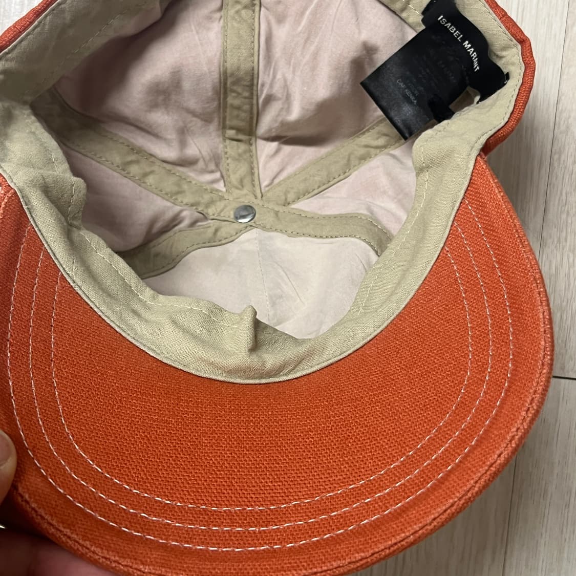 이자벨마랑 볼캡 오렌지 Isabel Marant 모자 상품이미지5