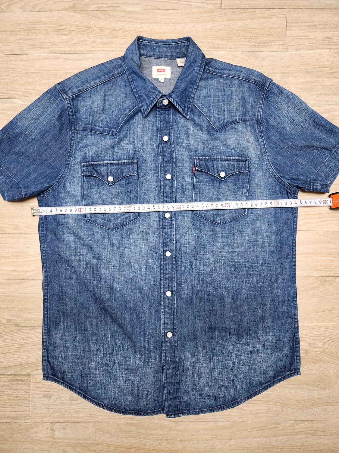리바이스 웨스턴데님셔츠 (M 상품이미지5