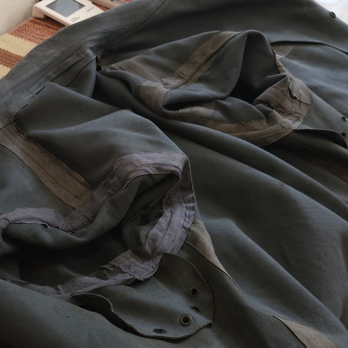 1940s 영국군 오리지널 디스패치 모터사이클 코트 그레이 컬러 상품이미지8