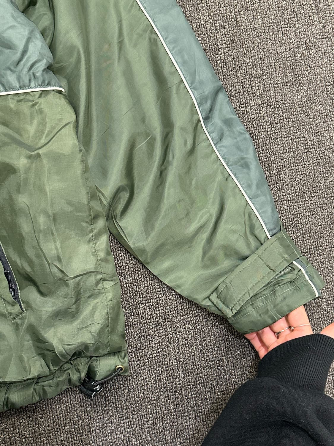 L)빈티지 리버시블 플리스 집업 상품이미지3