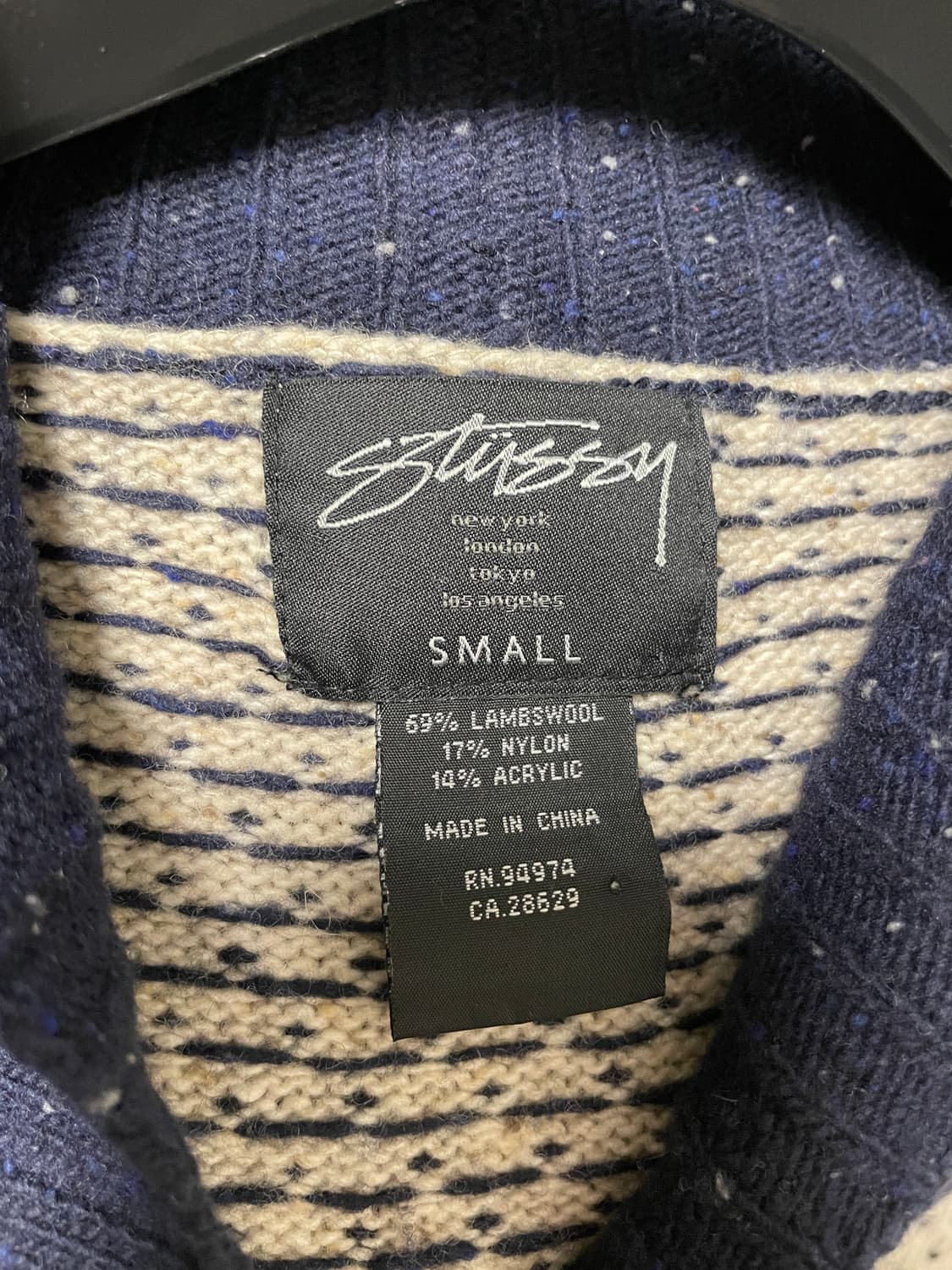 스투시 가디건 s사이즈 상품이미지3