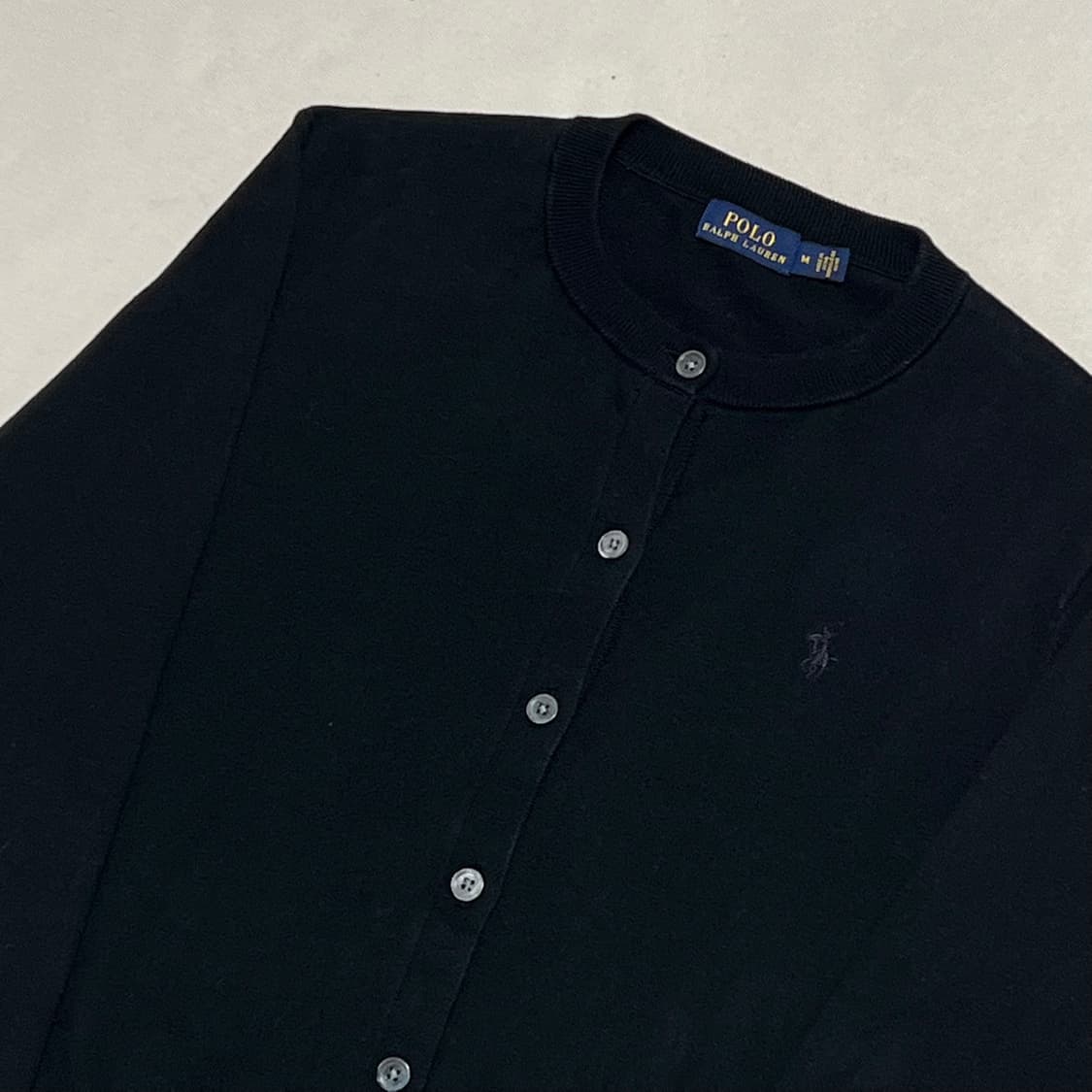 M 폴로랄프로렌 여성용 라운드넥 가디건 상품이미지1